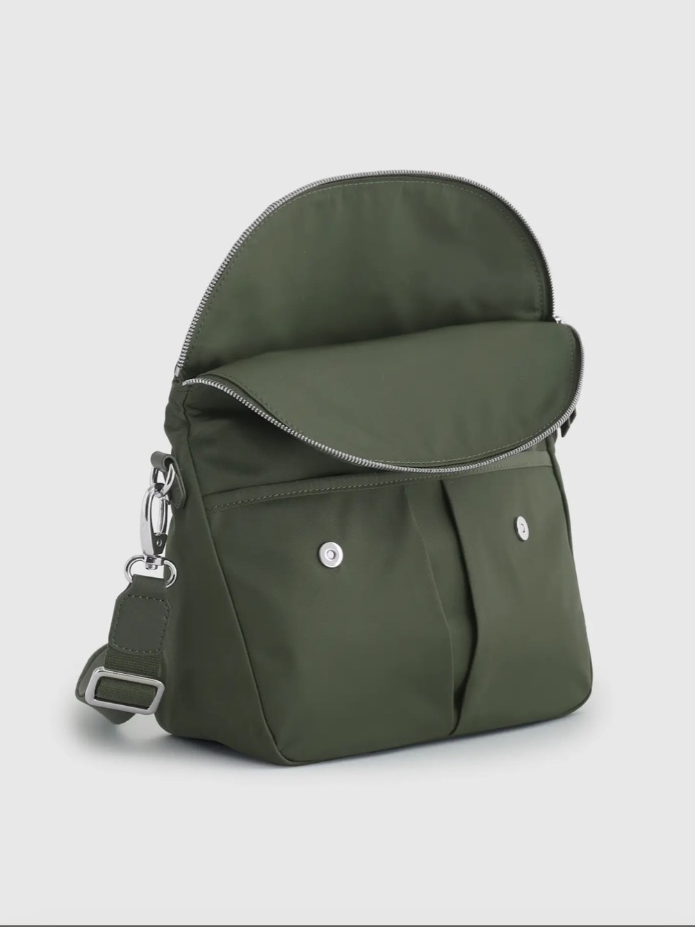 Quince Olive Crossbody Bag - Military Green - Picture 3 of 3